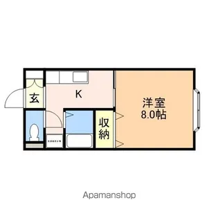 プレミール【108号室】の間取り