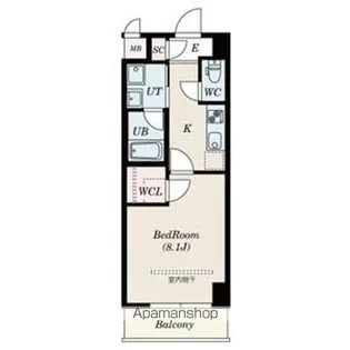 パークレジデンス上飯田駅前【3階】の間取り