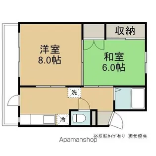 志家310ビルⅢ【202号室】の間取り