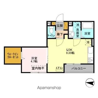 グラン・マーキュリー【3階】の間取り
