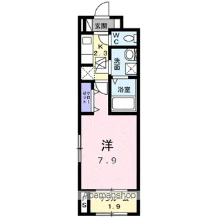 ブライト フューチャー【1階】の間取り