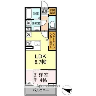 ディアライズ春日町 C棟【2階】の間取り
