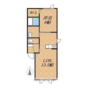 INFINITY【1階】の間取り