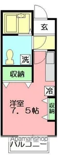 ロワール湘南D【2階】の間取り
