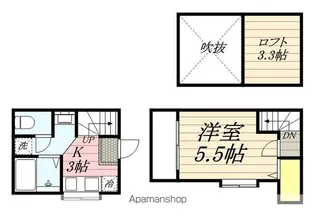 エレガンテ室見【1階】の間取り