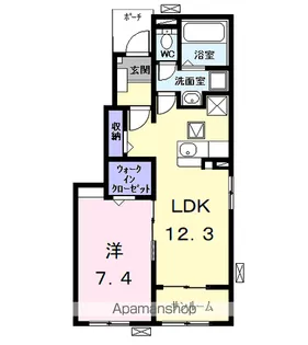 ガーデンプラザ【1階】の間取り