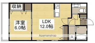 フィオーレA【1階】の間取り