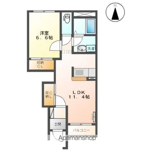 SUN MALL【1階】の間取り