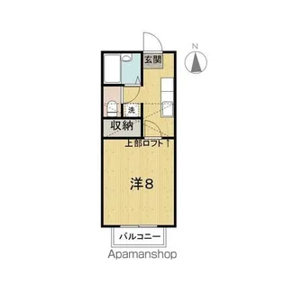 ステーションシティ【103号室】の間取り