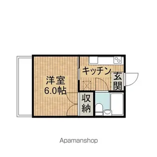 清和レジデンス【102号室】の間取り