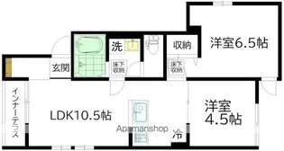 SOUTH STAGE(サウスステージ)【1F号室】の間取り