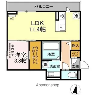 メゾン太閤【3階】の間取り