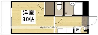 リベールA【206号室】の間取り
