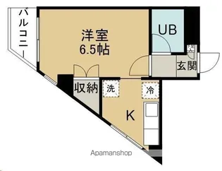 ソレイユビュー八木山Ⅱ【201号室】の間取り
