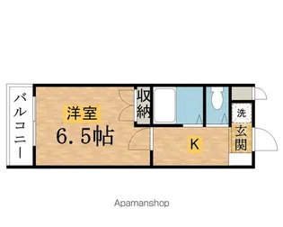 ベル永寿【106号室】の間取り