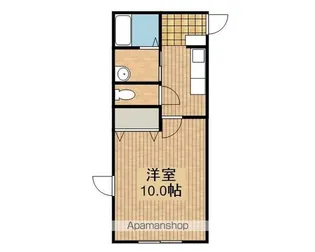 グーヴェルネ【A号室】の間取り