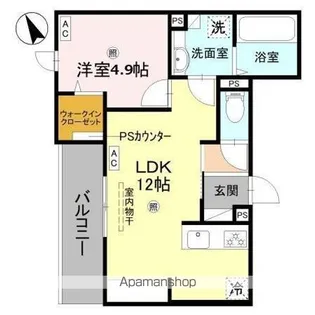FT.Recolte(エフティーレコルト)【2階】の間取り