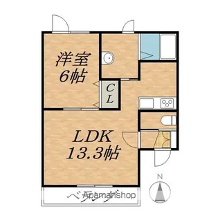 LEVANTEⅡ【3階】の間取り