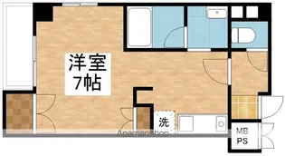 エクセレント駅南【201号室】の間取り