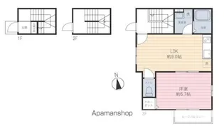 トーレ池田山 B棟【3階】の間取り