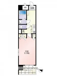 第16友建ビル【5階】の間取り