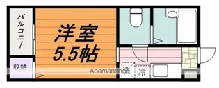 フォセット松戸・上本郷【3階】の間取り