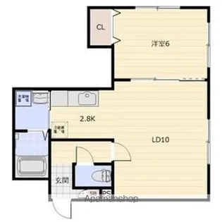 SKY COURT【2階】の間取り
