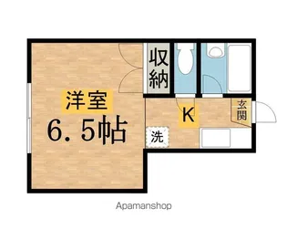 グリーンフィールド【1階】の間取り