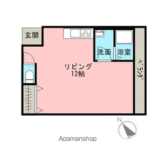 センチュリー21金田 F棟【1階】の間取り