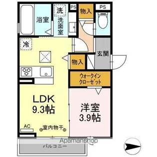 グラン桜台【1階】の間取り
