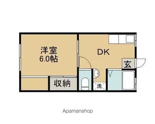 サンシティ武田№1【1階】の間取り