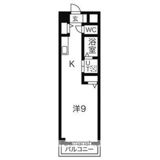 Lumiere Duo SA館【3階】の間取り
