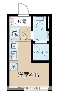 BELLE SCENE MOTOSUMIYOSHI ーベルセーヌ【1階】の間取り