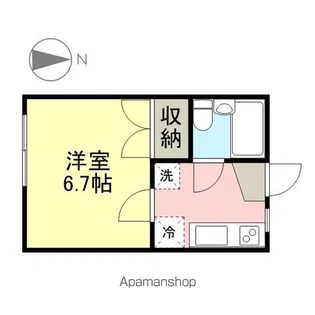 ハイツセンチュリー【A号室】の間取り