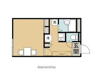 レオパレスサンモリッツ【2階】の間取り
