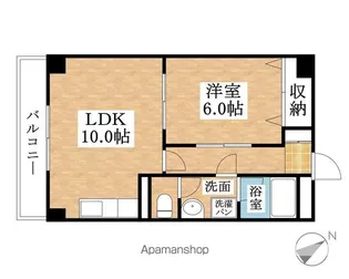 MTGビル【207号室】の間取り