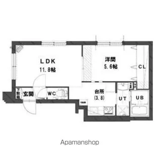 グランメールジュネス【2階】の間取り