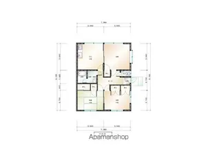 3DKの間取り画像