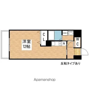 ボヌール千代田【4D号室号室】の間取り