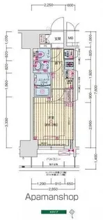 愛知県名古屋市中区葵1丁目【マンション】の間取り