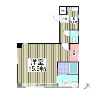 サットンプレイス【2階】の間取り