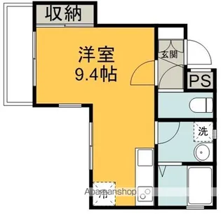 キネテックビル【4階】の間取り