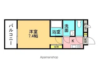 アルテミス【4階】の間取り