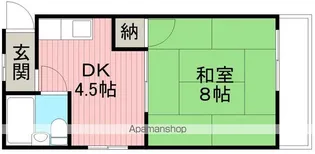 カーサみき【2階】の間取り