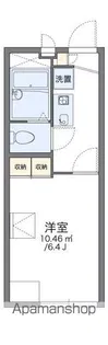 レオパレスMONZA【1階】の間取り