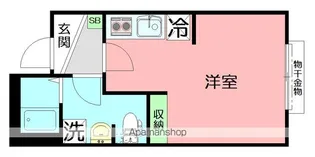 ウイスティーナ【1階】の間取り
