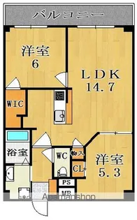 THP【9階】の間取り