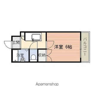 A.REK TENPOZAN【3階】の間取り