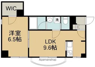 グランデュール一本杉【4階】の間取り
