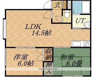 ハイツルミエール【202号室】の間取り